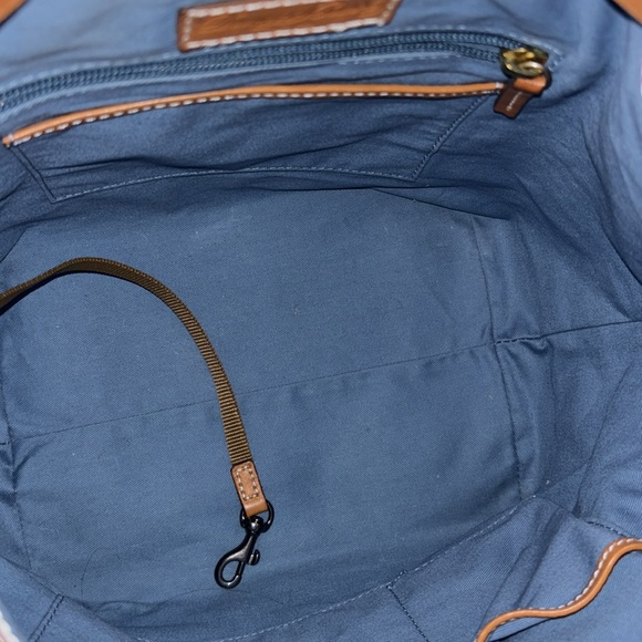 Dooney & Bourke Pink Daffodil Drawstring Bag Excellent Condition - Picture 12 of 15